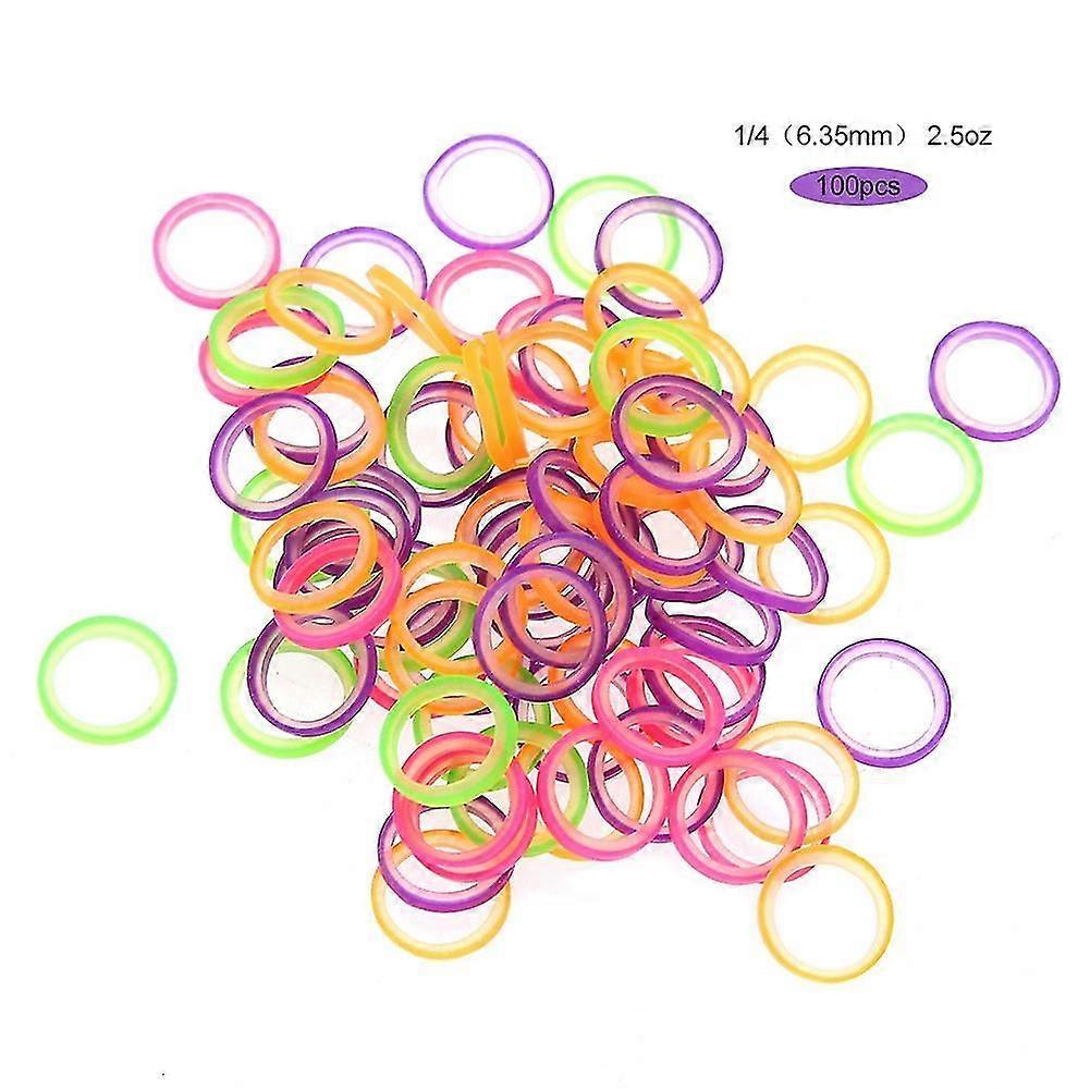 100Pcs/set Professional Dental Elastic Teeth Rubber Band Oral Orthodontics Tool