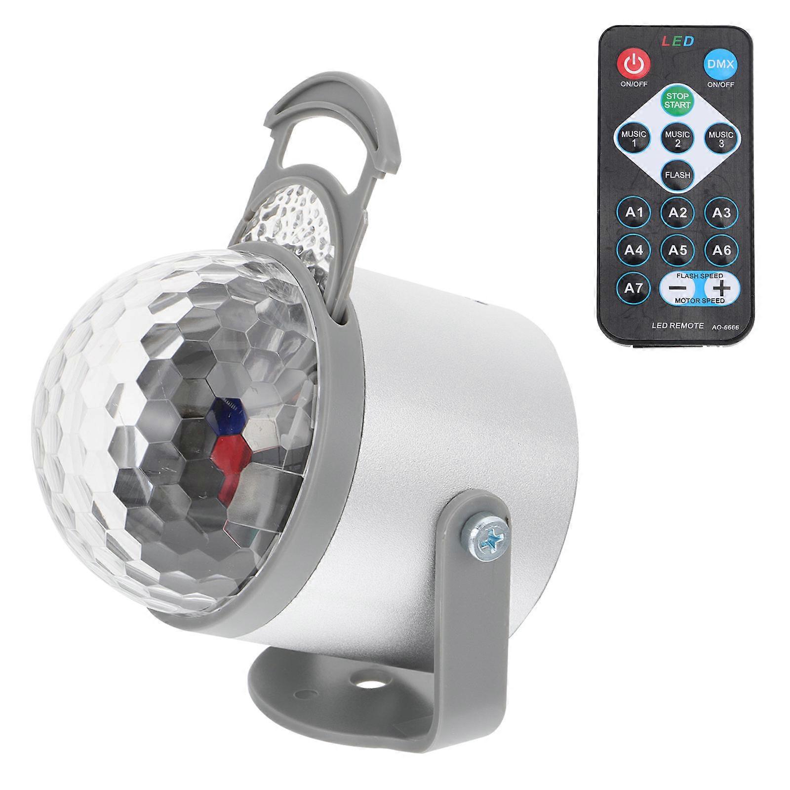 Stage Light Colorful Ball Lamp Suitable For Parties And KTV Featuring Voice Control And Low Power Consumption 1 Set