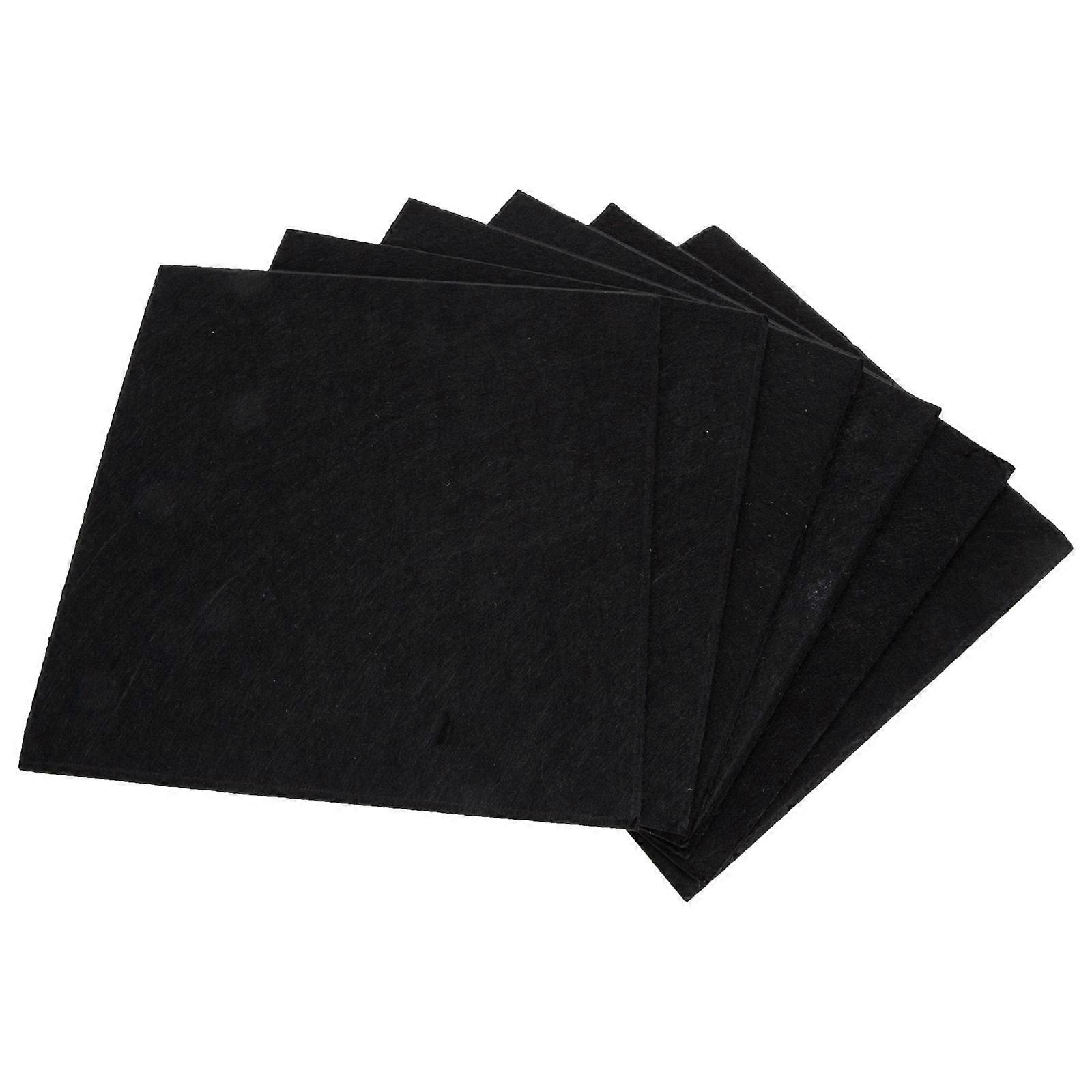 Sound Absorbing Board 6Pcs For KTV Music Practice Featuring Black Antiflaming 30x30cm Soundproofing Solution