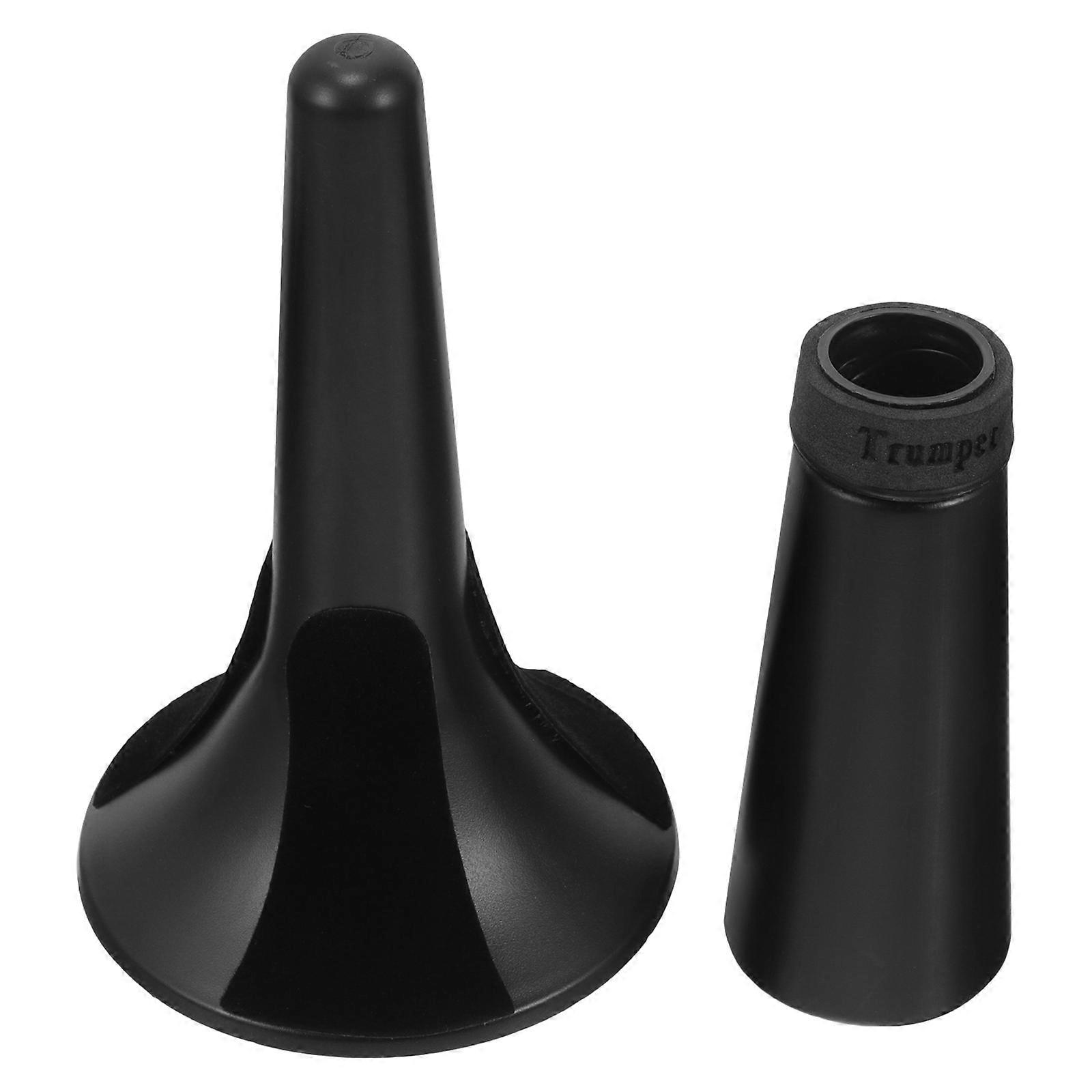 Trumpet Stand Holder with Mute   Durable Plastic Display Rack for Storage and Showcase   Stable Support for Various Trumpets   Prevents Scratches and