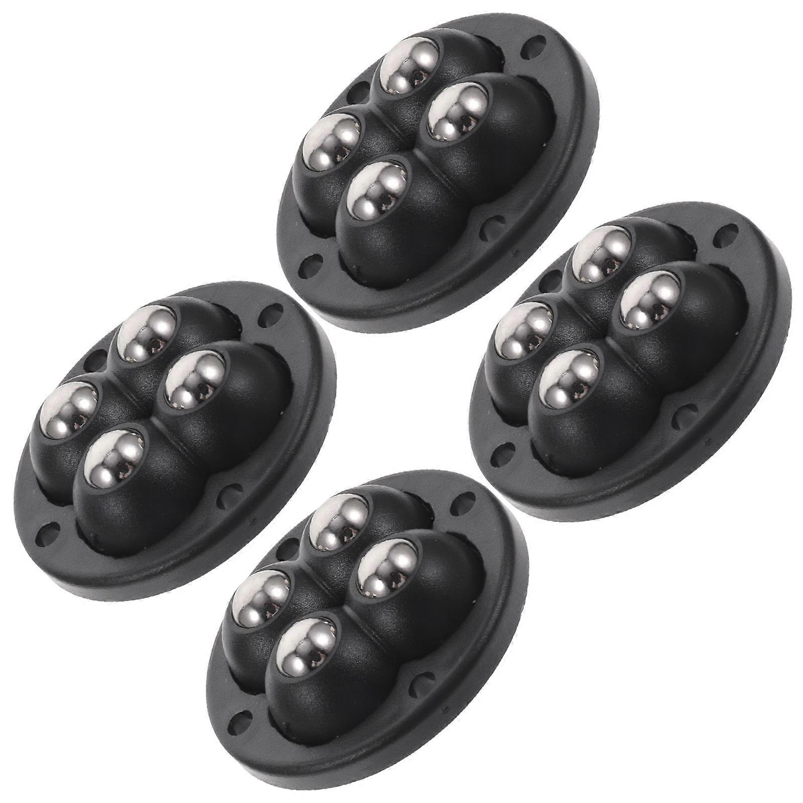 4pcs Caster Wheel Stick On Caster Self Adhesive Caster Wheel Storage Case Caster