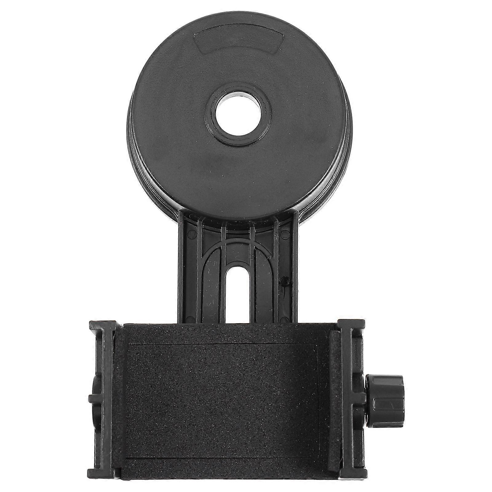 Phone Photography Adapter with Plastic Material for Secure Phone Mounting Black Easy to Use and Aligns Camera Perfect for Phone 3.5 Inch