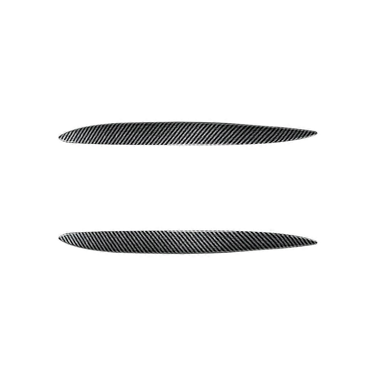 Front Headlight Eyebrow Cover Trim Sticker for MX-5 NC Miata 2009-2015 Exterior Accessories Carbon Fiber Pattern