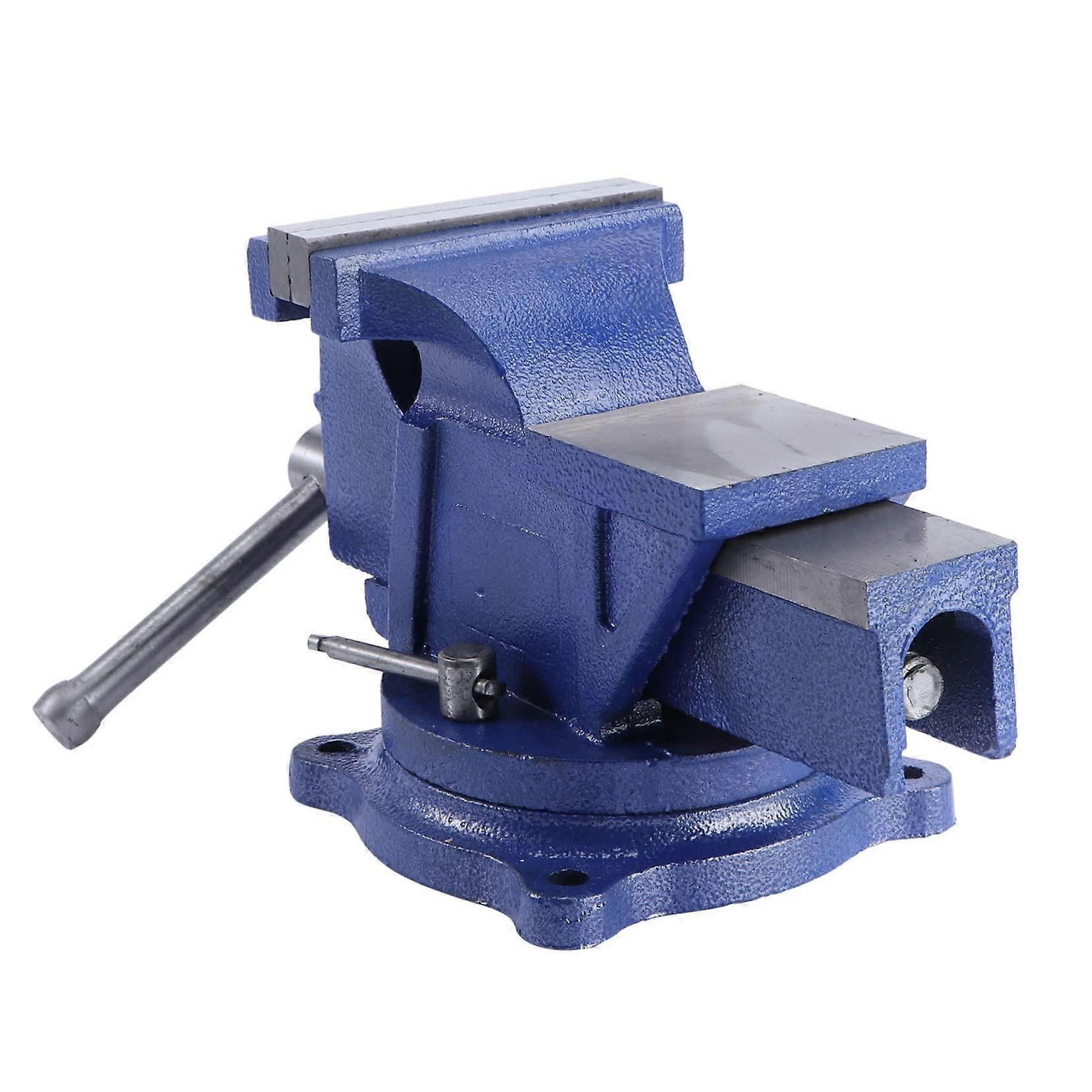 Mini Bench Vise Steel Manual Workshop Clamp for DIY Woodworking Jewelry Making, Compact and Portable
