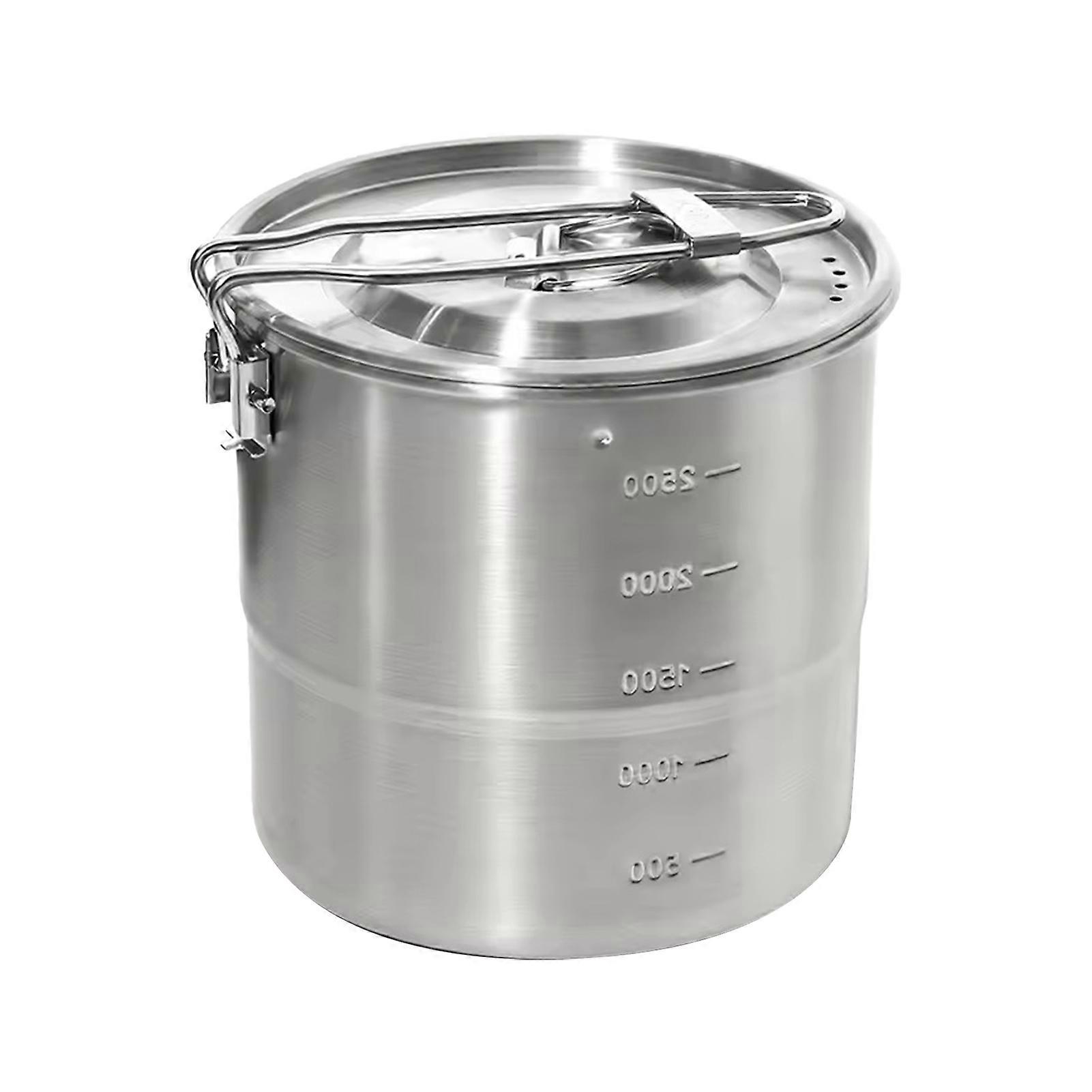 Camping Coffee Cup Cooking Pot Adjust the Fixable Handle Downward