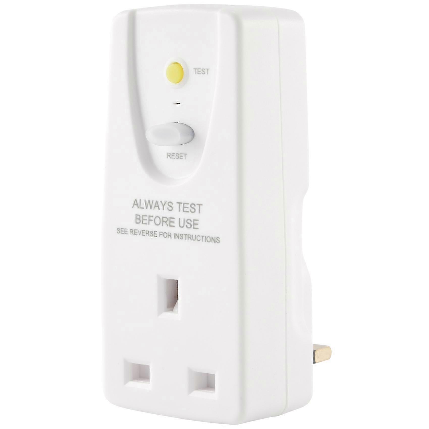 Optimised UK Plug 13A GFCI Leakage Protection with RCD Socket & Circuit Breaker Cutout Switch