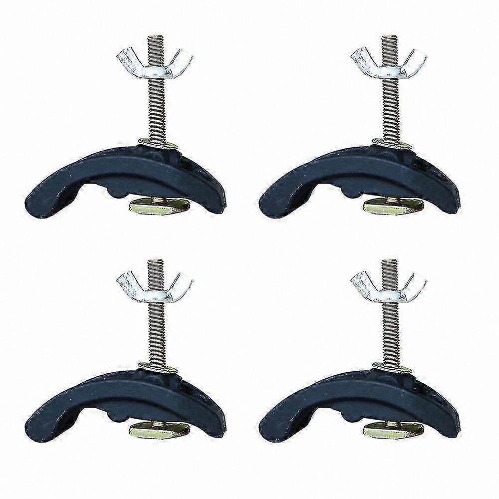 4-Pack CNC Machine T-Slot Table Press Plate Clamps Fixture Set