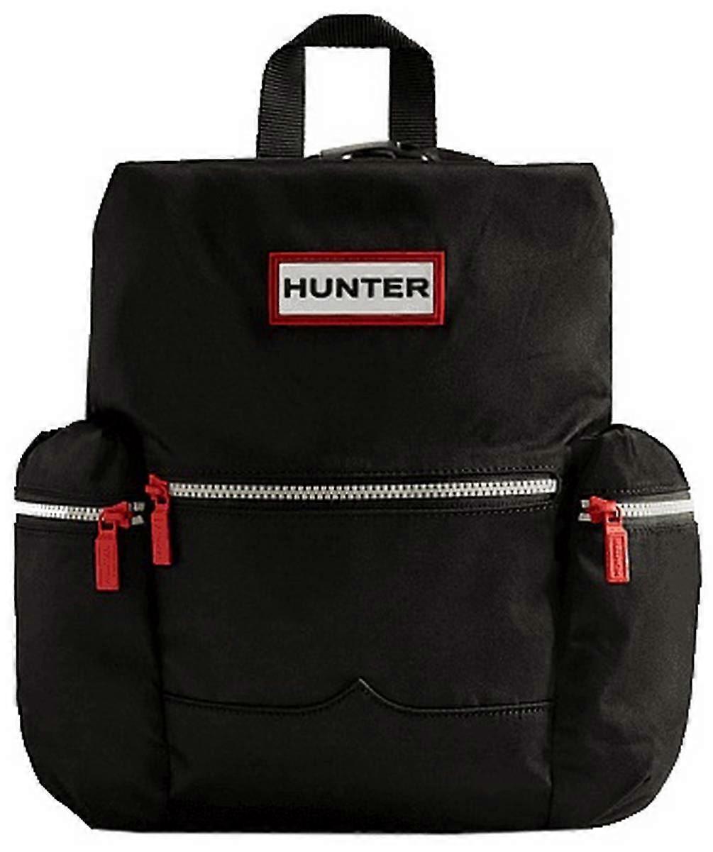 Hunter Nylon Mini Topclip Backpack - Black