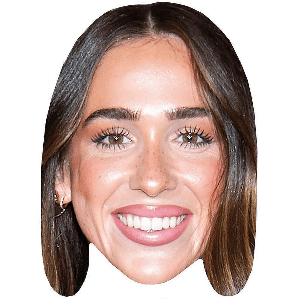 Ariana Biermann (Smile) Celebrity Mask, Flat Card Face