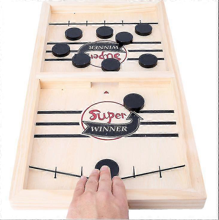 Fast Sling Puck Game Table Desktop Battle Ice Hockey Game Winner Bo...