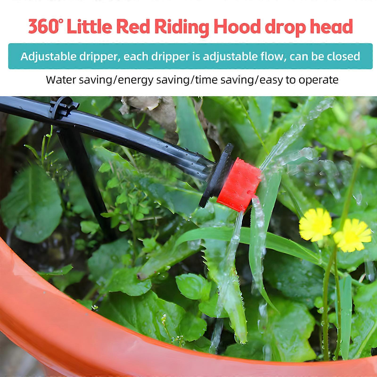 25m Automatic Drip Irrigation Kit with 30 Adjustable Drippers