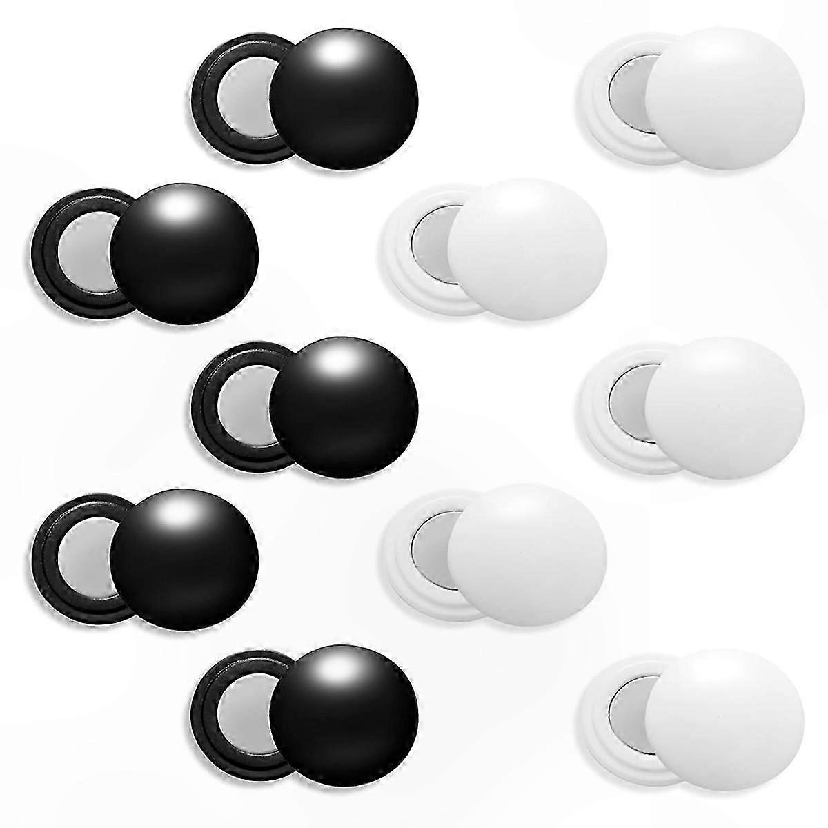 Magnetic Bib Holders for Running, Marathon & Triathlon - 10 Pairs Number Clips