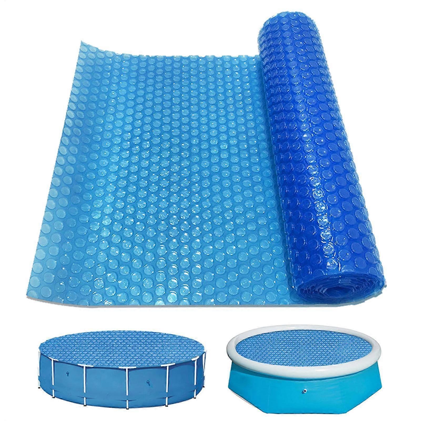 Swimming Pool Solar Cover Rectangular 300x200 cm Bubble Insulated UV Protection Heat Retention