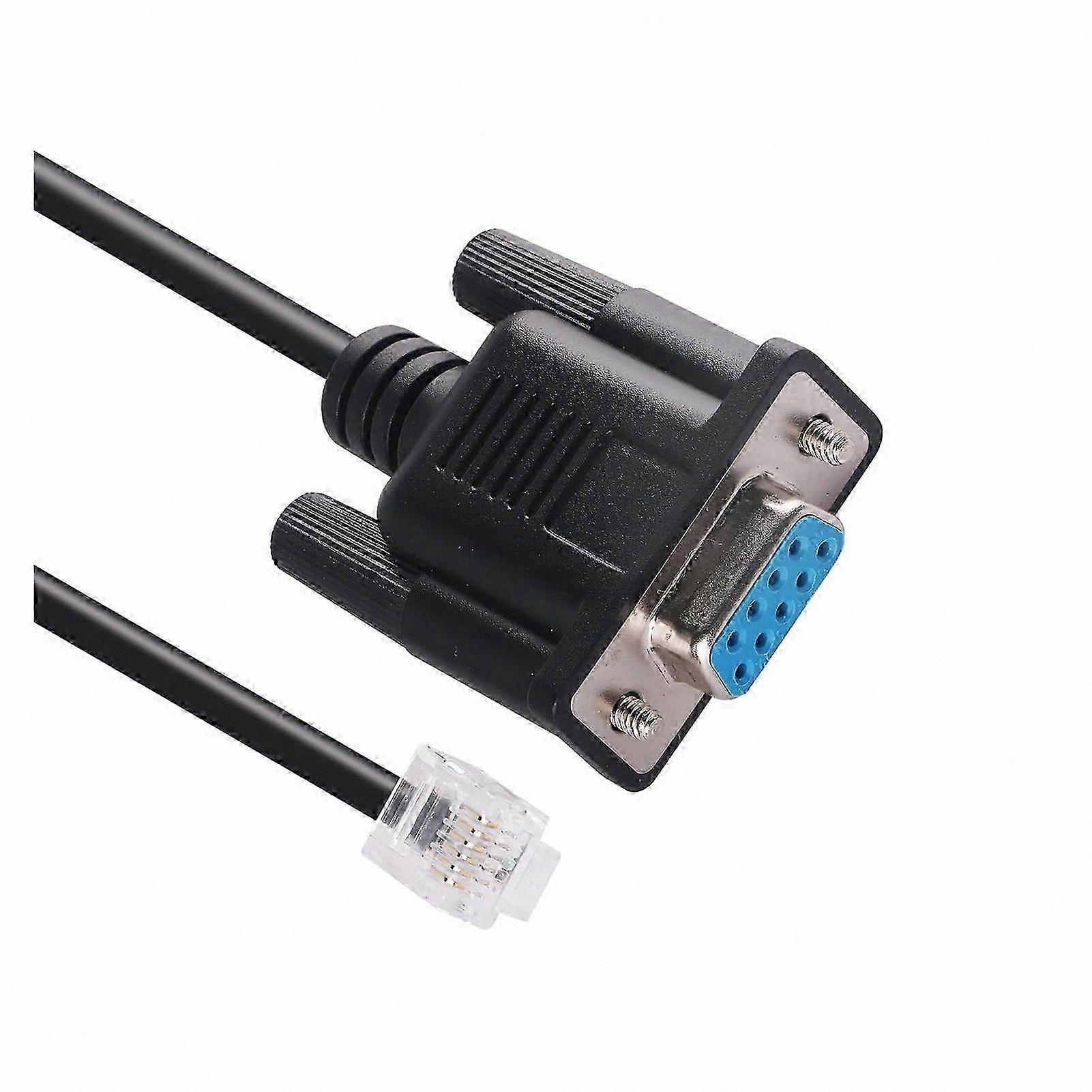 PLC Programming Cable DB9 to RJ12 6P6C RS232 for DirectLOGIC DL Series Controllers