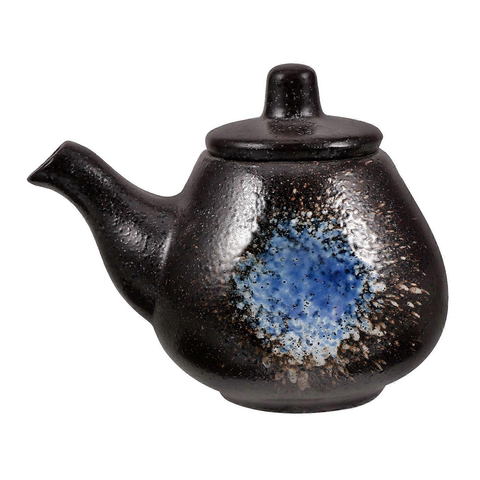 Ceramic Soy Sauce Bottle for Kitchen Use Small Vinegar Dispenser