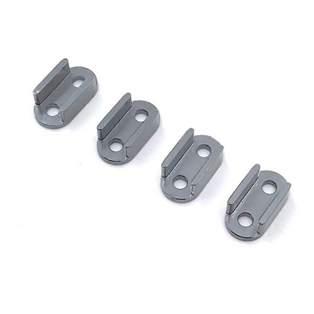for WPL D12 B14 B24 B16 B36 RC Truck Car Upgrade Parts Shock Absorber Leaf Springs Fixed Seat Mount
