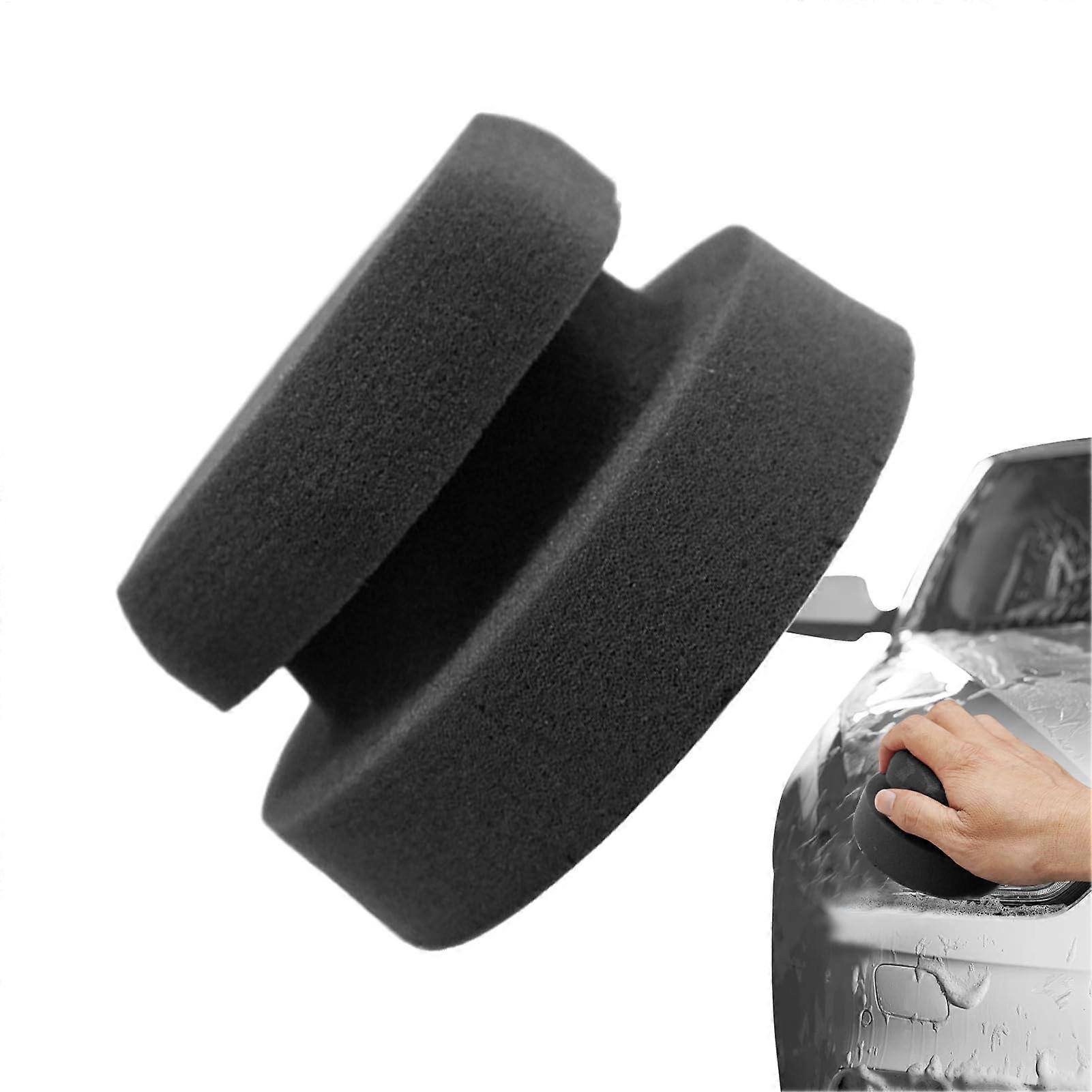 Car Detailing Clay Scrubber Hand Clay Block Pad 12x10x5cm Ergonomic Cleaning Tool For Vehicle Paint Prep And Waxing