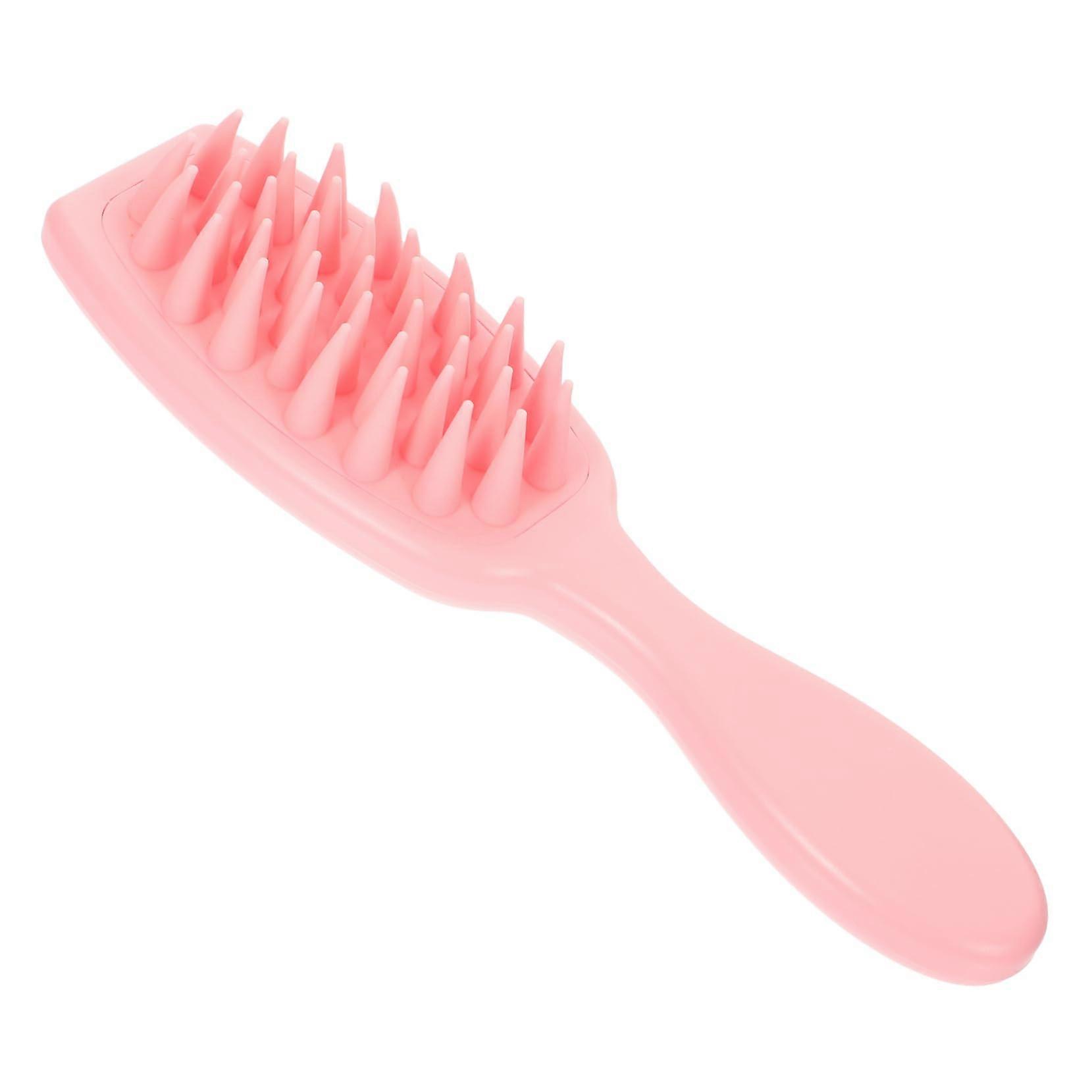 Scalp Massager Shampoo Brush Durable Handle For Deep Cleaning Dandruff Comb Hair Growth Ergonomic Grip Easy To Use