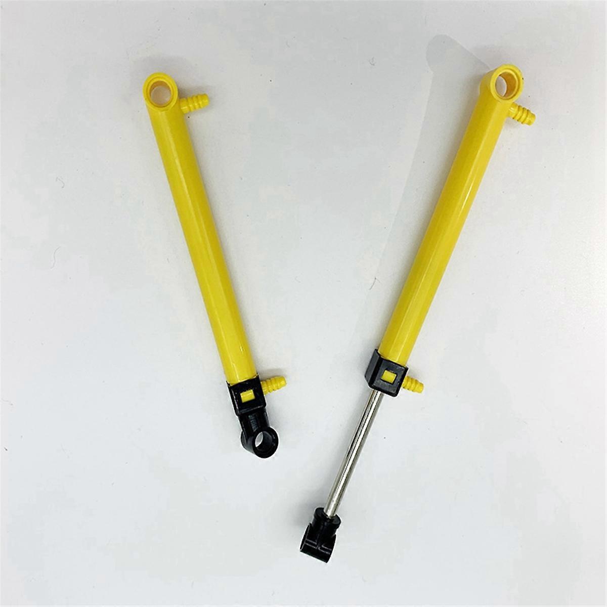 8pcs Building Blocks Pneumatic Parts Air Pump Cylinder Pneumatic