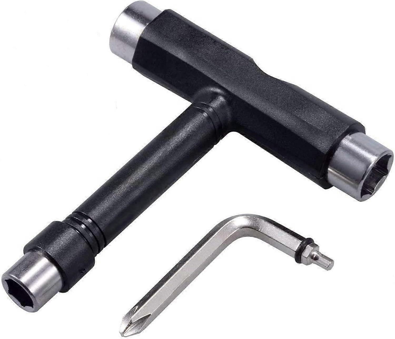 All-in-one Skating Tools, Portable T-Shaped Multi-Function Skating Tools with
