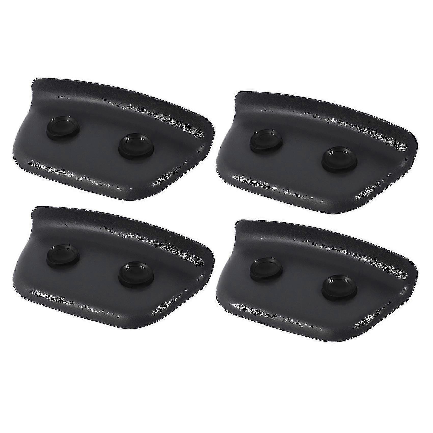 Spa bath pillow with non-slip suction cups ergonomic headrest 4 pack