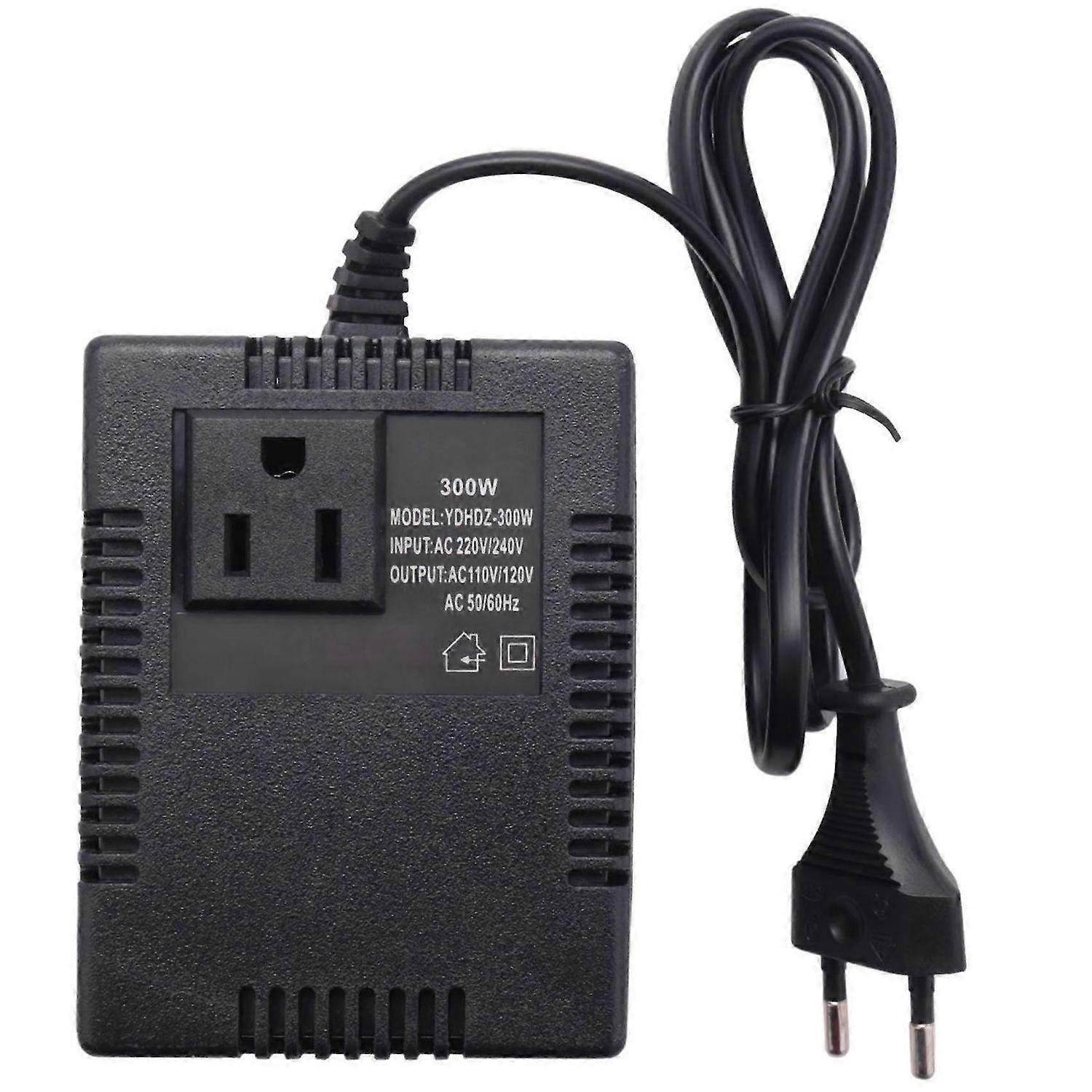 220/240V To 110/120V Down Voltage Transformer Converter Eu Plug