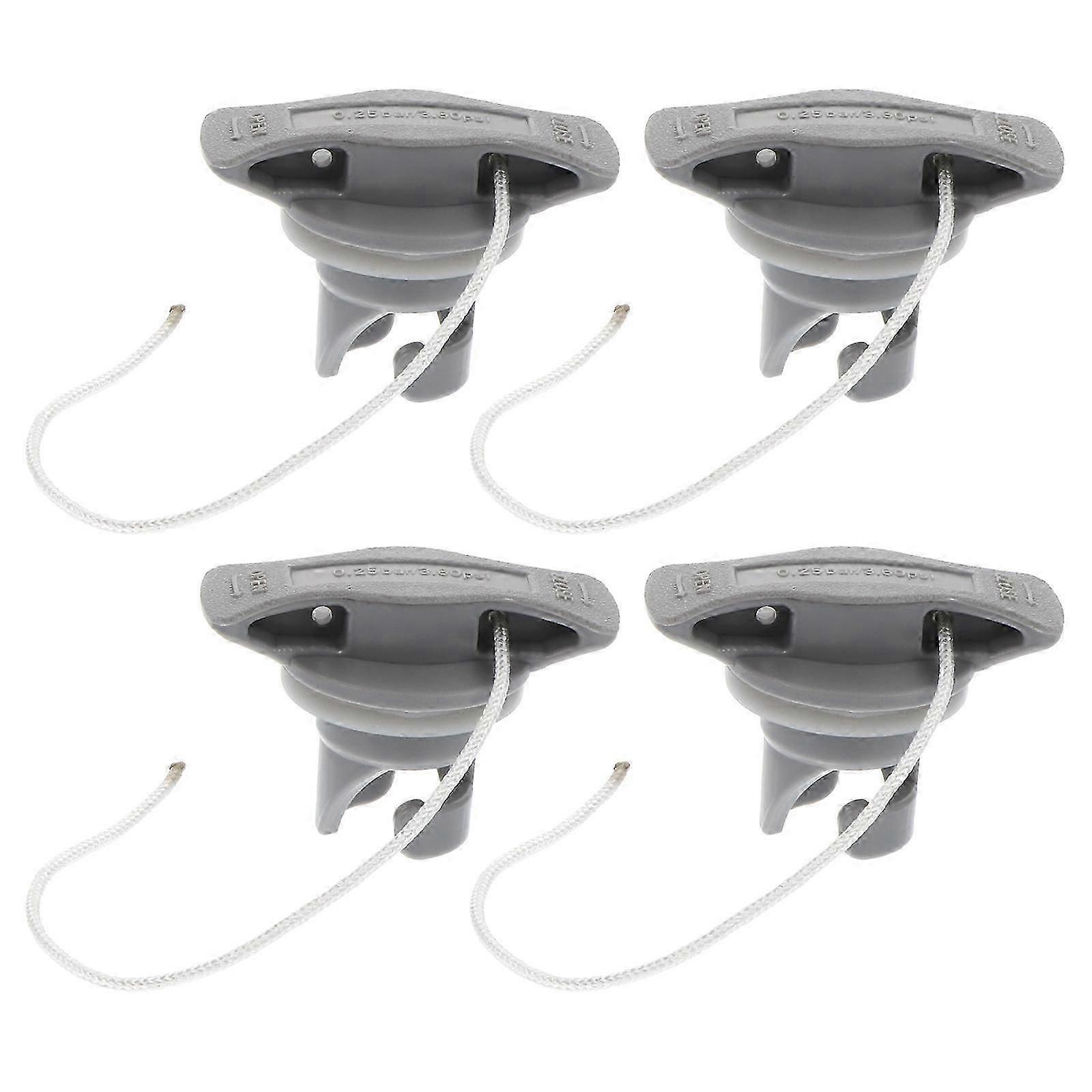 Paddle Board Replacement Valve Cap 4Pcs Sealing Accessory For Inflatable Boats Kayaking