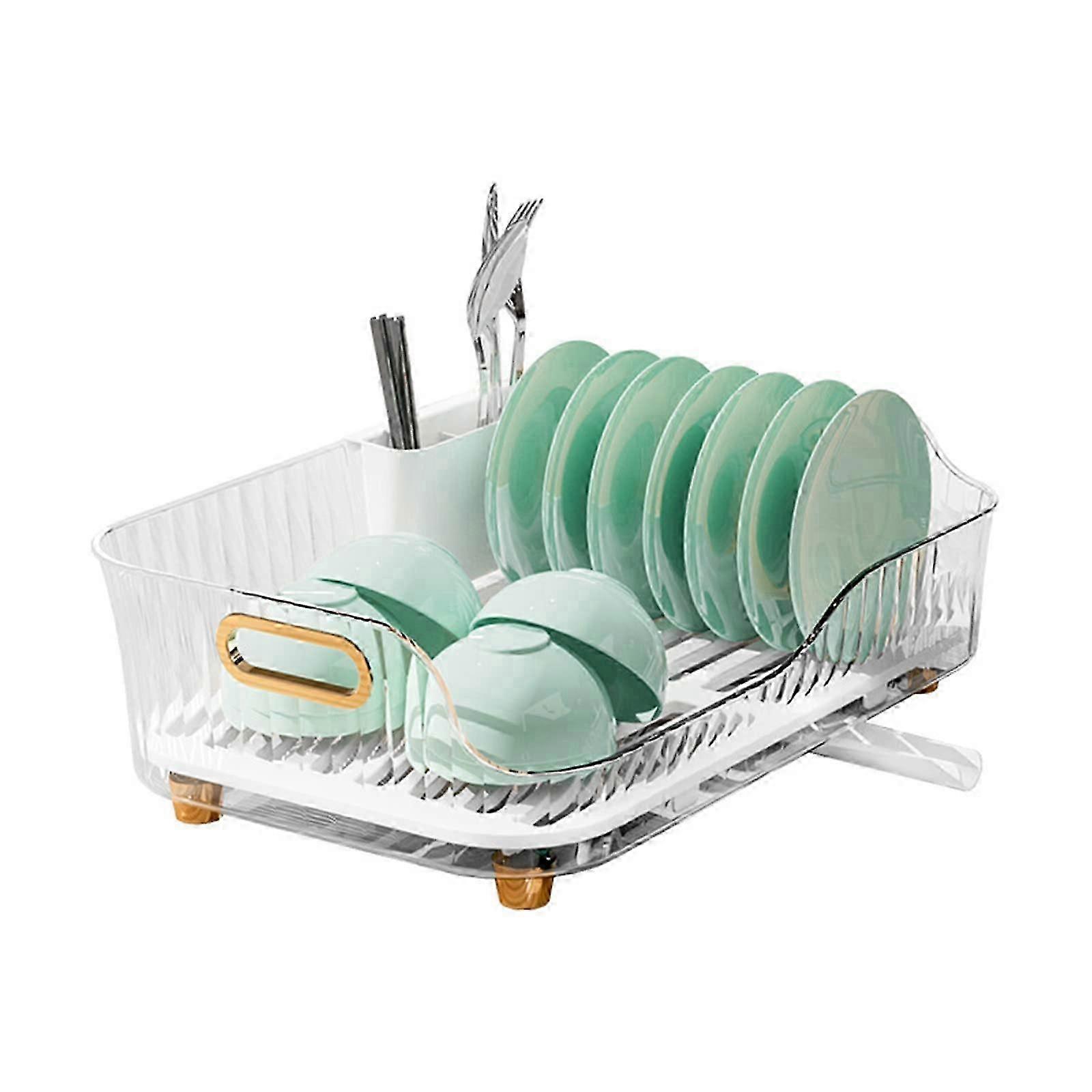 Clear Dish Drying Rack for Kitchen Counter 2025