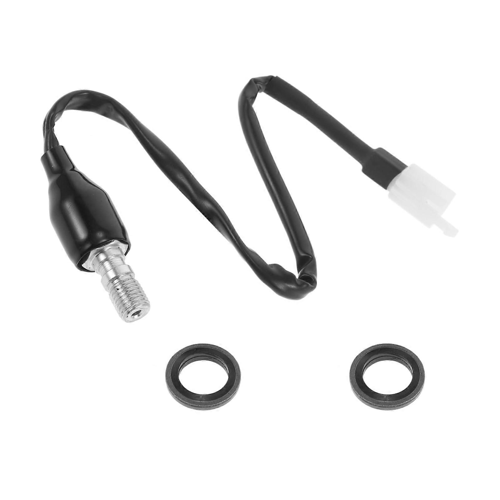 Hydraulic Brake Light Switch For Motorcycle And Scooter, Rear Brake Switch Upgrade, Easy Install, Durable