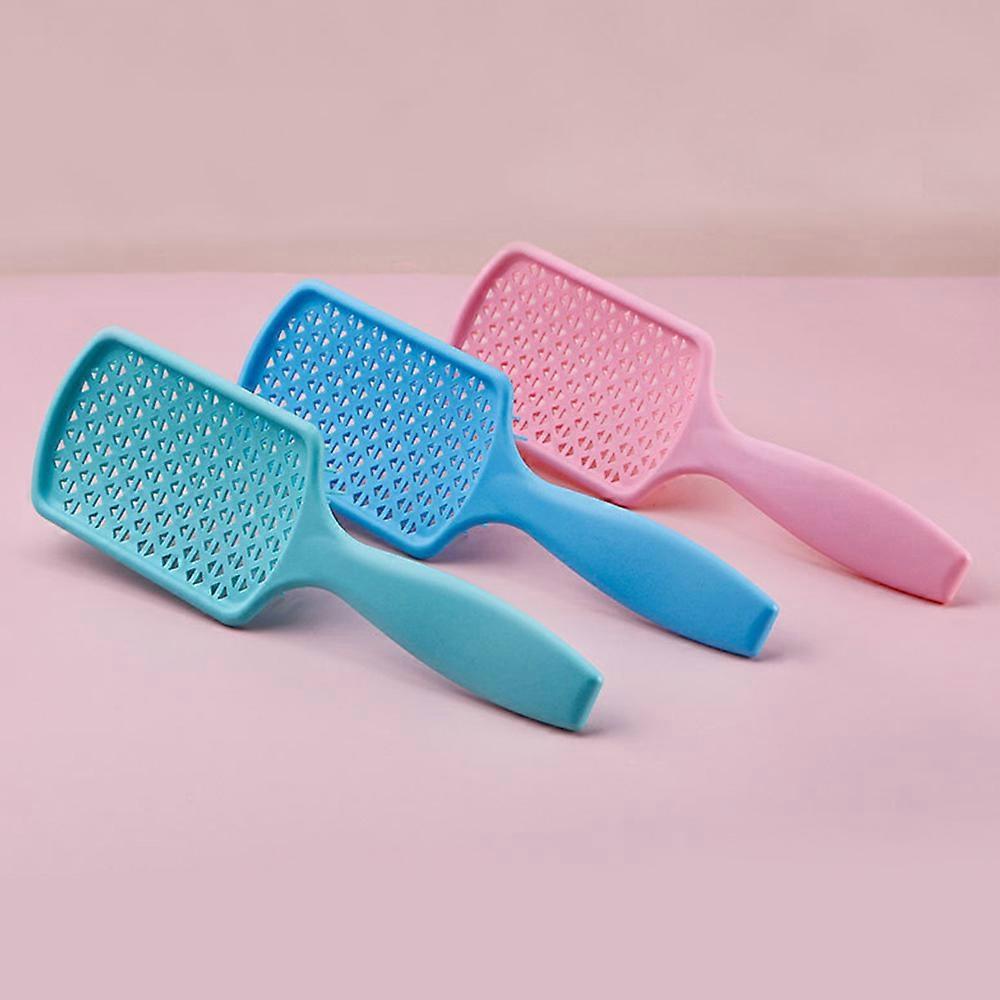Vent Brush for Quick Blow Drying Styling Detangling Hair Brush Wave Row Brush for Short Thick Tangles Curly Wet & Dry Hair