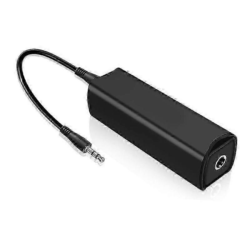 3.5mm Audio Ground Noise Isolator with Common Noise Filter for Clear Sound