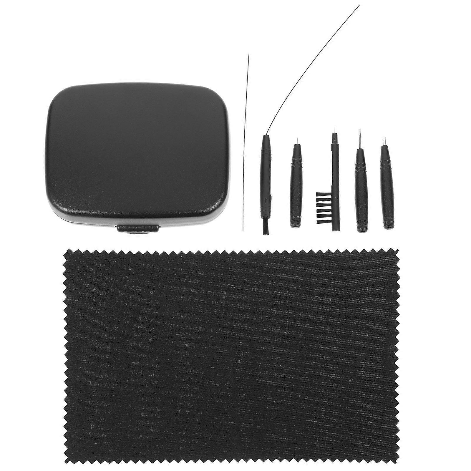 Hearing Aid Cleaning Kit Portable Set for Daily Use Hearing Aid Tools 1Set