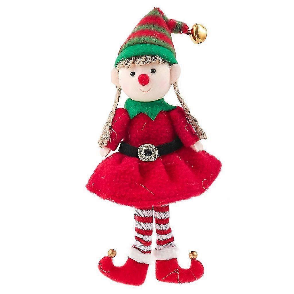 Cute Doll Xmas Hanging Decorations Tree Ornaments for Christmas Holiday Party