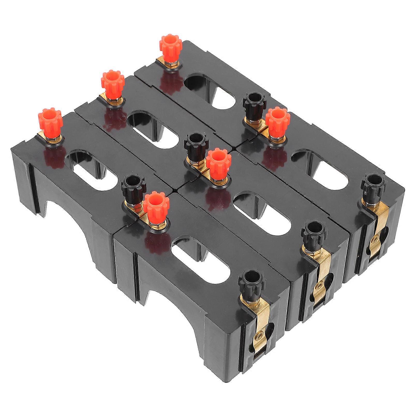 Batteries Holder Battery Holder for Physics Experiments Copper Black for Stability Visualization 6Set