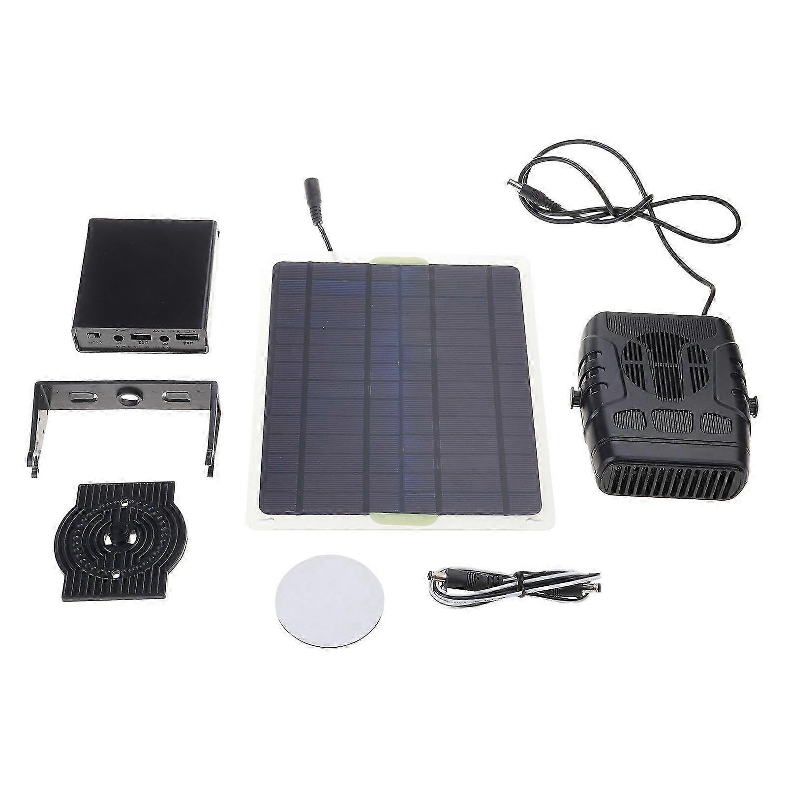 Radiateur solaire de taille compacte pour une utilisation en extérieur pour les maisons d’animaux de compagnie et les serres Panneau solaire portable