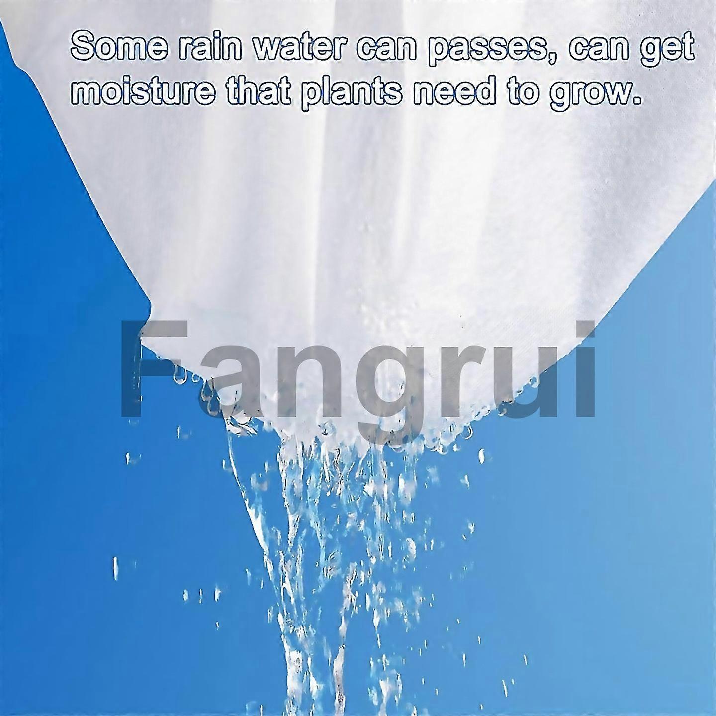 For Plant Covers Freeze Protection Jacket Winter Drawstring Plant Covers