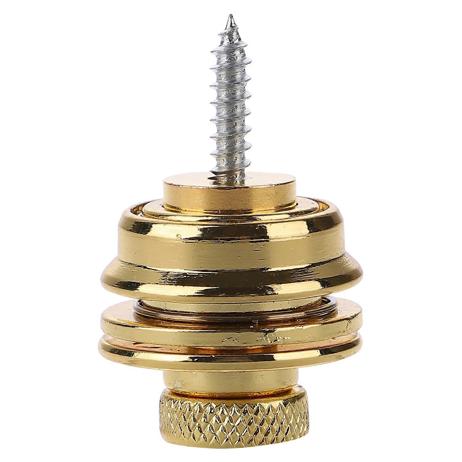 Metal Strap Button for Guitar with Non-Slip Function