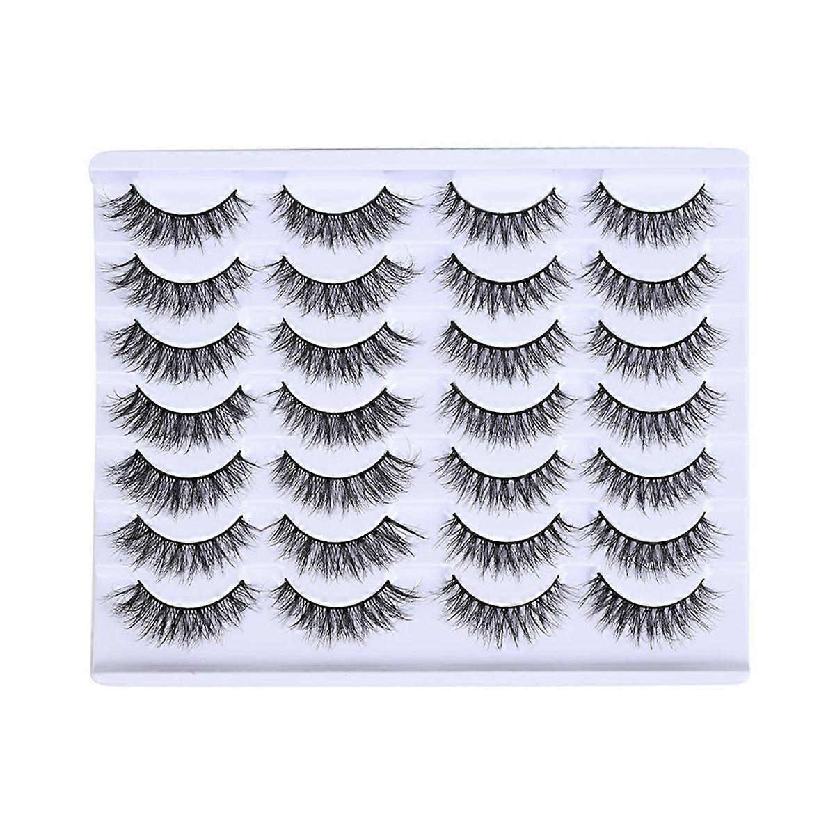 FQ01 Eyelashes 3D Natural False Lashes Soft 
