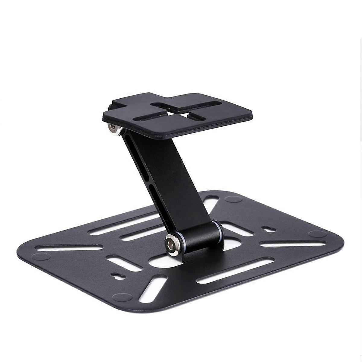 Foldable Projector Stand Desk, Wall and Ceiling Mount Bracket with 180-Degree Rotation for Home The