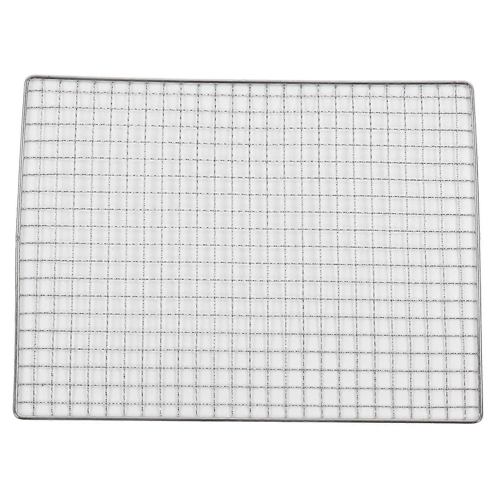 Barbecue Wire Mat Rust Proof Iron Multi Functional BBQ Grill Mat for Home Picnics Camping