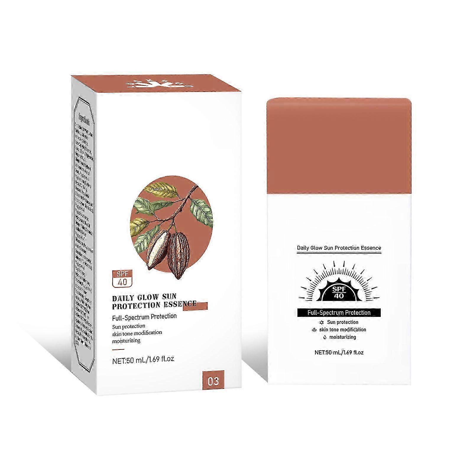 Sunscreen PA++++ Lightweight Moisturizing Sun Cream With For Brightening And Hydration WU885 2025