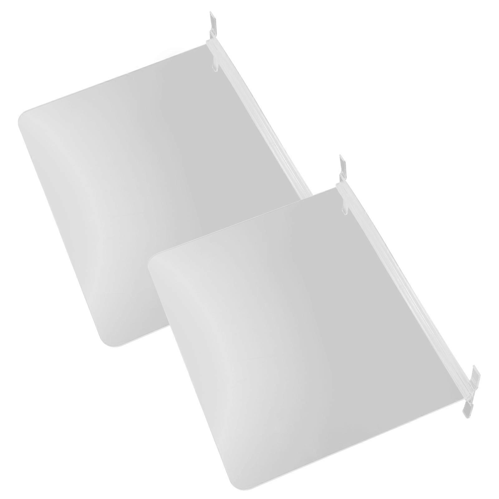 Acrylic Closet Dividers for Cabinet Organization Multipurpose 4Pcs Set