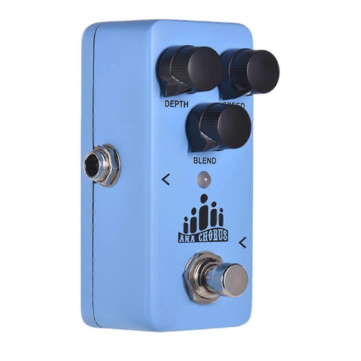 ANA CHORUS Mini Guitar Pedal Analog Chorus Guitar Effect Pedal Processsor Full Metal Shell with Tru