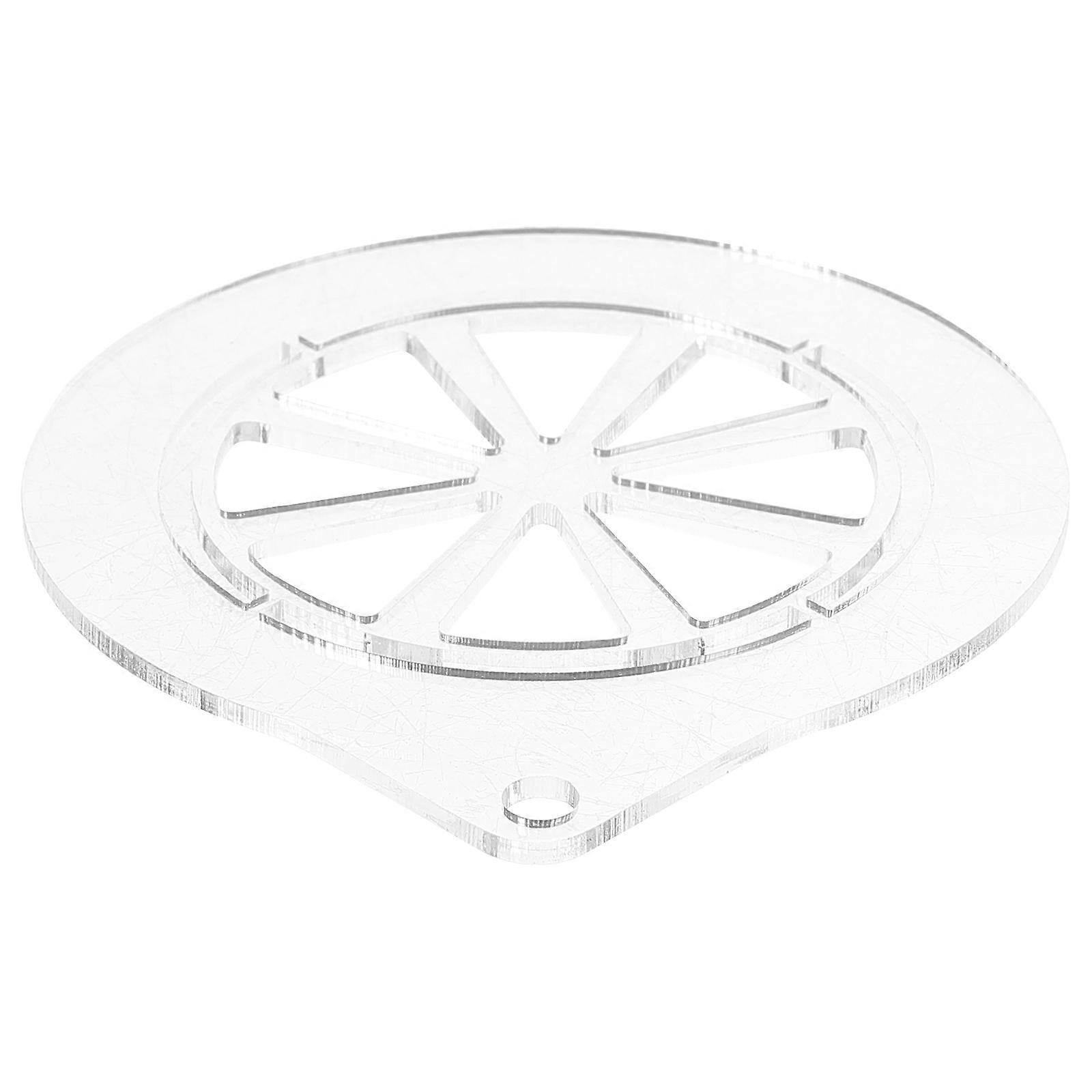 Reusable Coffee Stencils Acrylic Latte Art Tool for 4Pcs