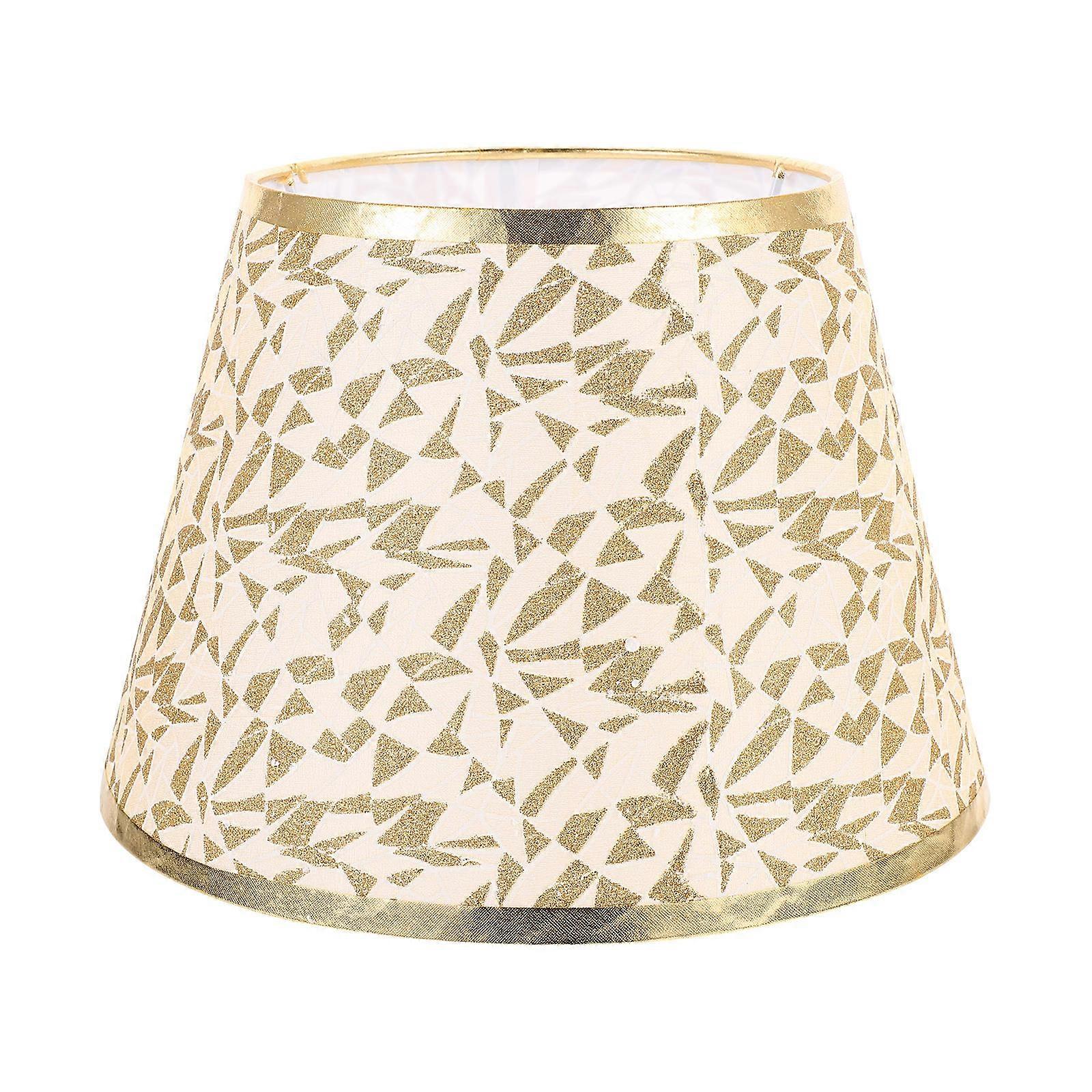 Beige Cloth Lampshade Table Lamp Shade for Decoration Use 1Pcs Lamp Cover