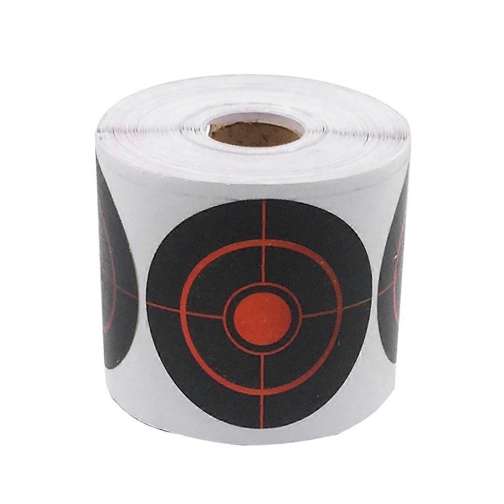 Shot Targets Paper for Shooting Use 3 Rolls 250Pcs Black Round Stickers