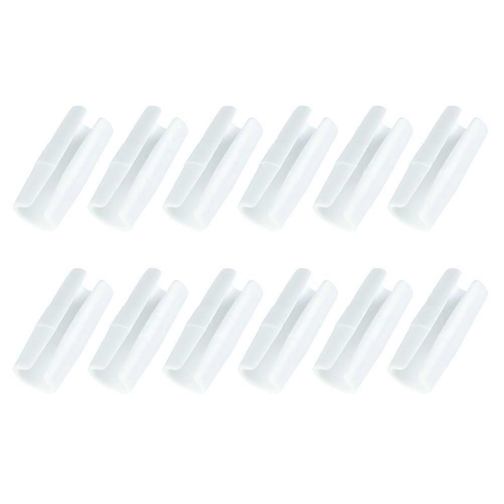 Bed Sheet Fasteners Sheet Grippers to Prevent Slipping 36Pcs White