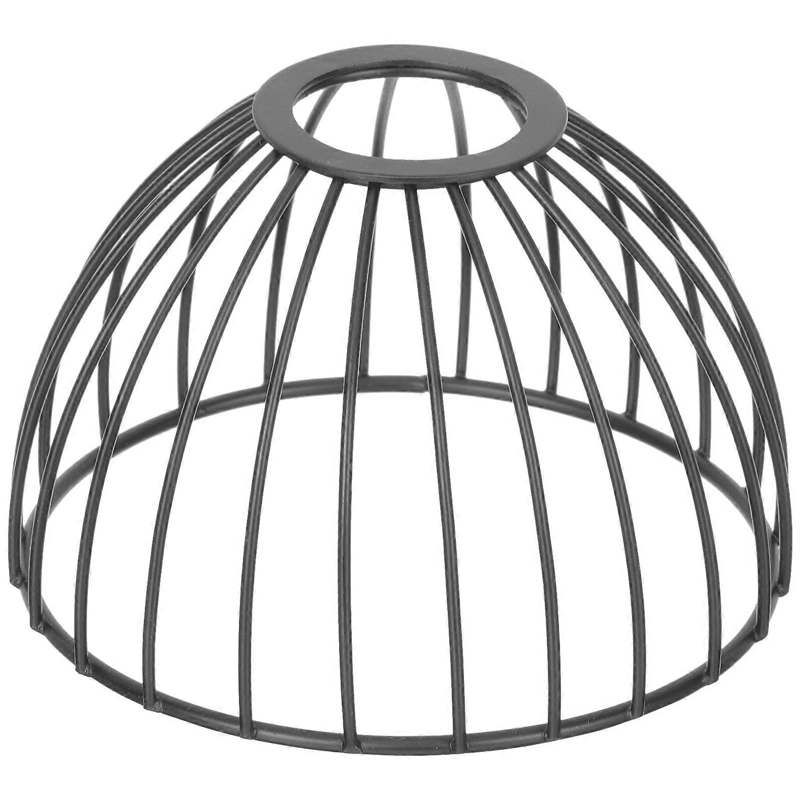 Black Metal Lampshade Replacement for Pendant Lamp 4Pcs