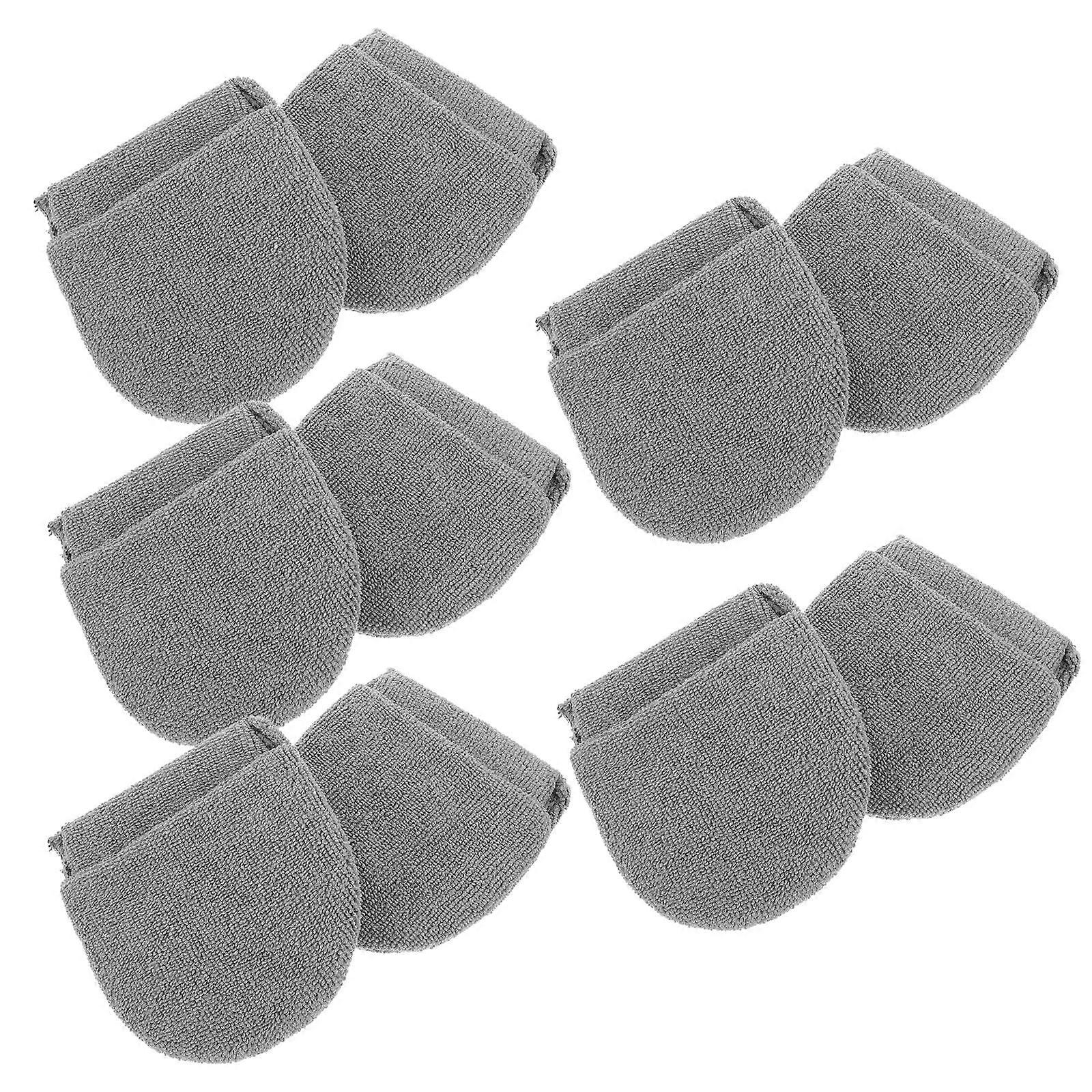 Car Buffing Pads 30 Pcs Polishing Pads Designed For Vehicle Surface Protection Easy To Use Grey Color