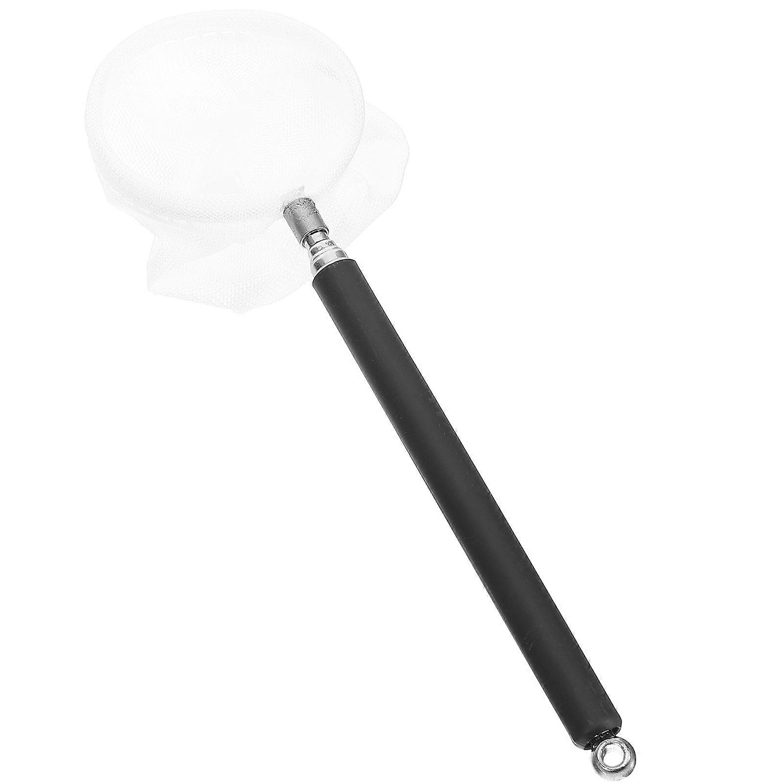 5Pcs Black Fish Net Telescopic Design For Catching Shrimp In Aquarium Perfect For Beginners And Advanced Fishermen
